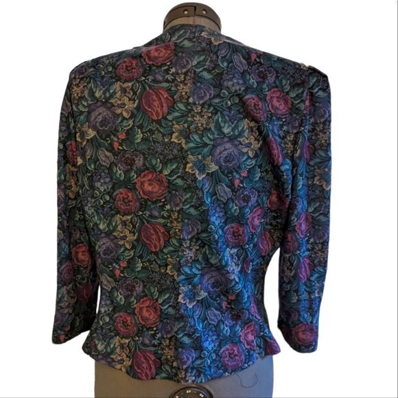 ‎Vintage Stuart Alan Floral print jacket - Picture 5 of 7